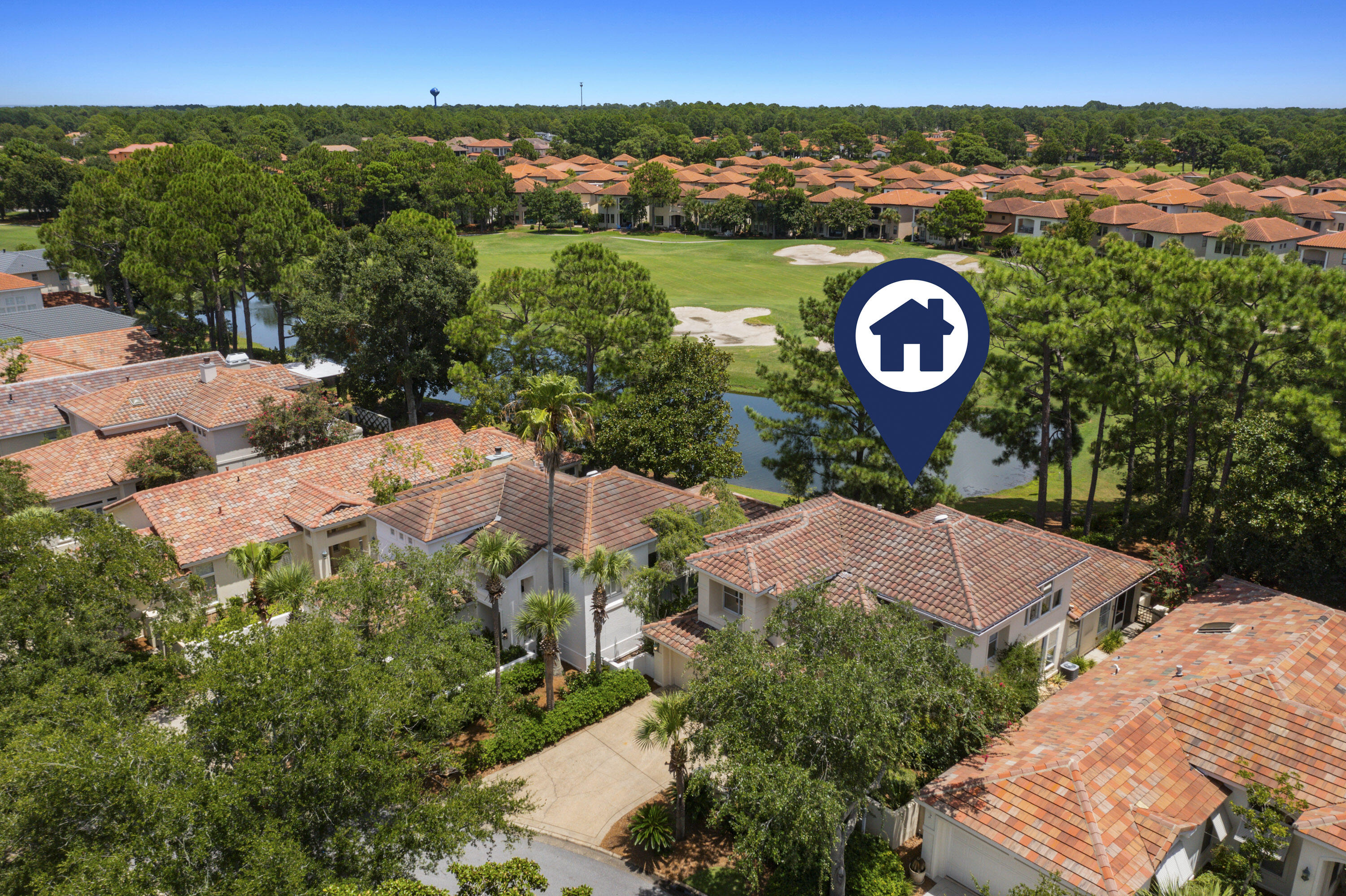8026 Legend Creek Dr. Miramar Beach, FL 32550 - Photo 47 of 88 an aerial view of a house with a yard