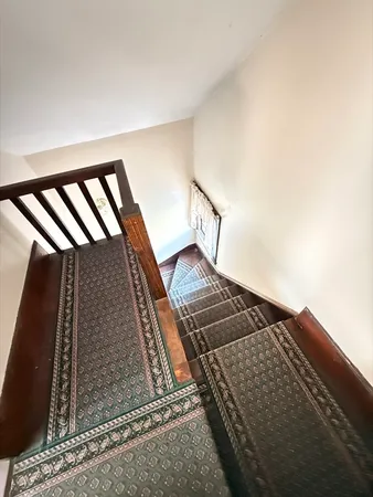 a view of staircase