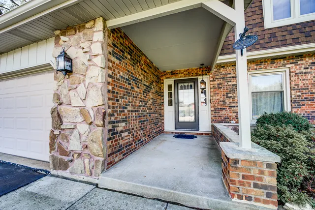 a view of outdoor space and porch