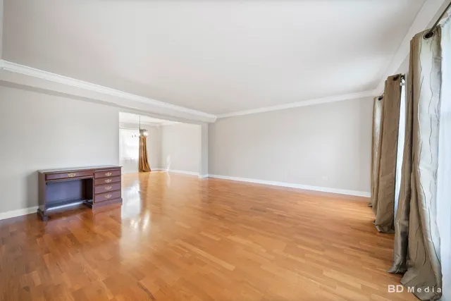 a view of livingroom with hardwood floor
