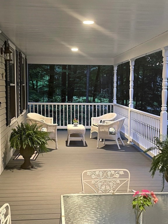 100 Stagecoach Road Lancaster, MA 01523 - Photo 4 of 29 a view of a patio with a couch