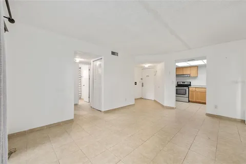 a view of empty room