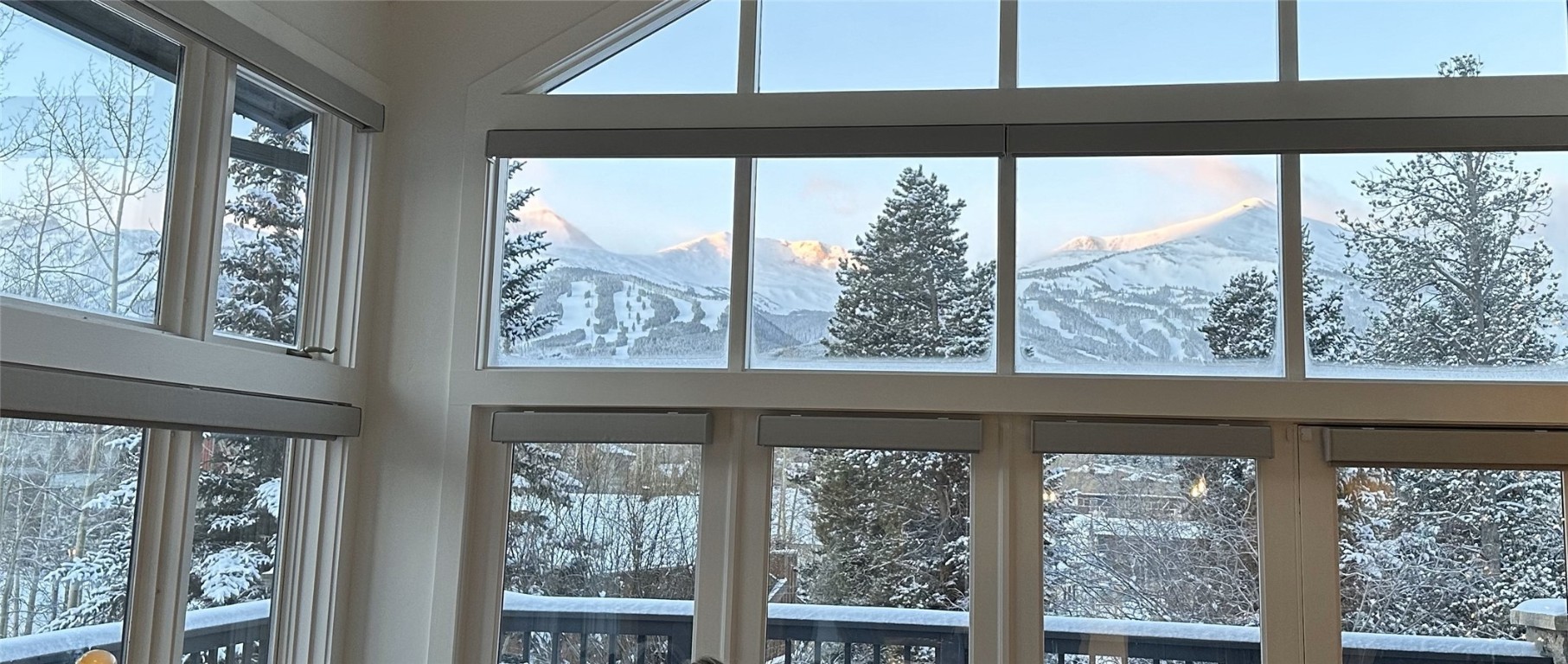 203 Wellington Road Breckenridge, CO 80424 - Photo 40 of 42 a view of a city from a window