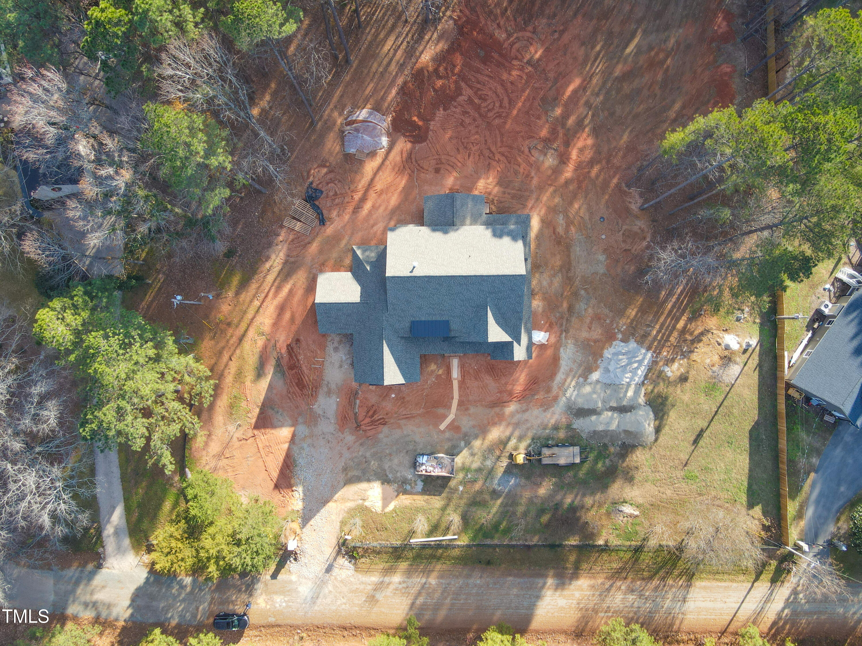 1008 Frank Bailey Road Wake Forest, NC 27587 - Photo 19 of 22 a view of a house with a yard