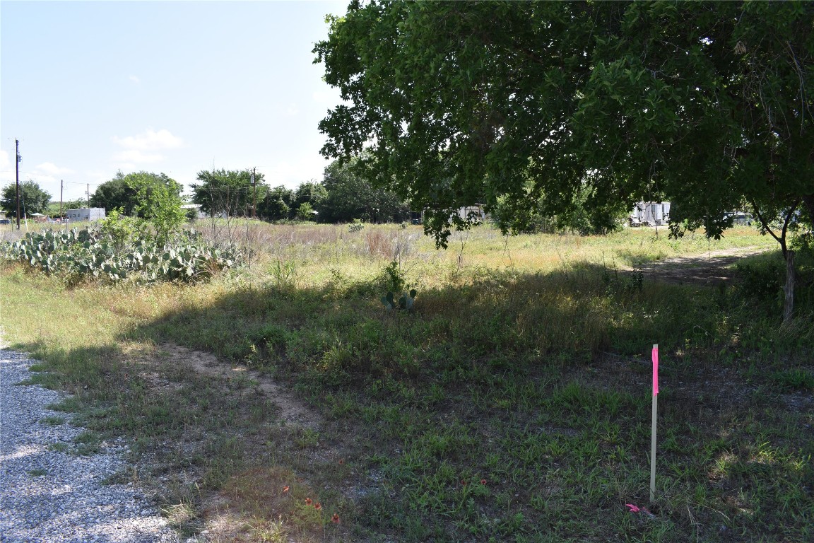 a view of lake from a yard