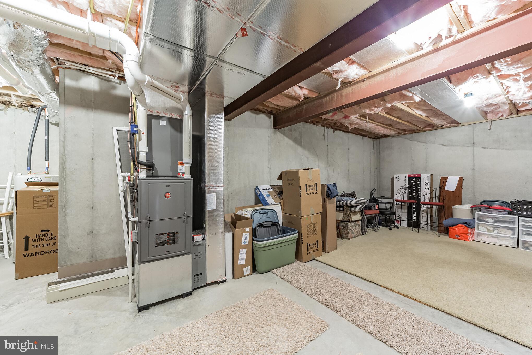 1505 Broad Run Road Landenberg, PA 19350 - Photo 35 of 47 Lower Level Unfinished Storage Area