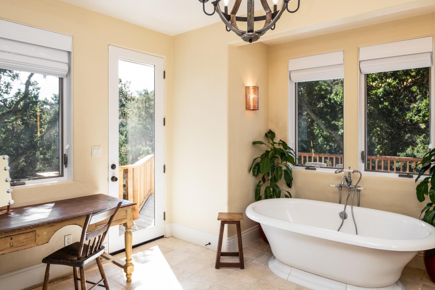 27835 Mesa Del Toro Road Salinas, CA 93908 - Photo 17 of 44 a white bath tub sitting in front of a window