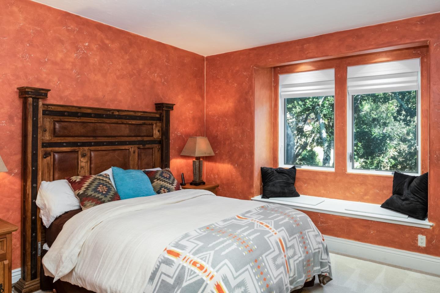 27835 Mesa Del Toro Road Salinas, CA 93908 - Photo 22 of 44 a bedroom with bed and large windows