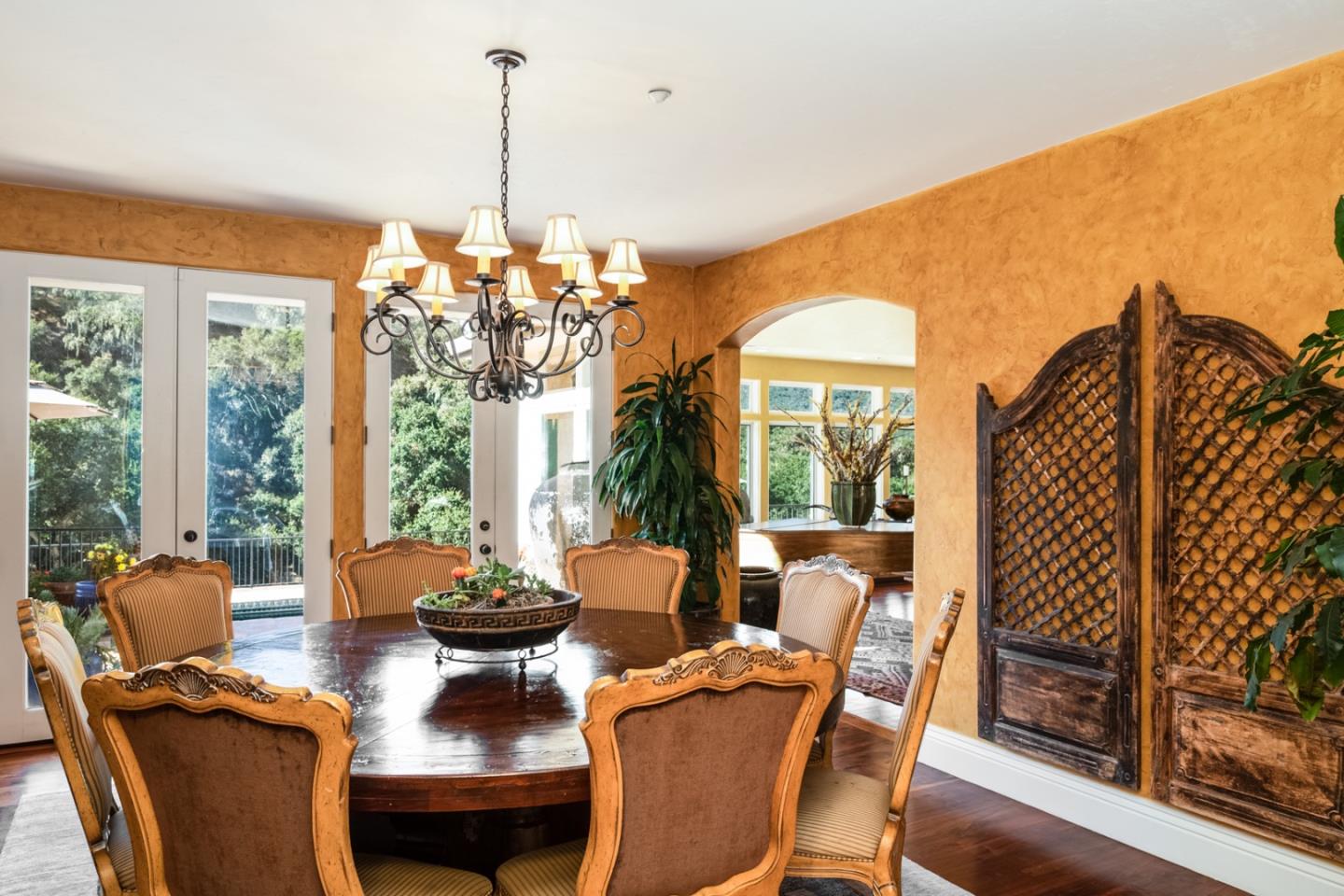 27835 Mesa Del Toro Road Salinas, CA 93908 - Photo 3 of 44 a view of a dining room with furniture window and outside view