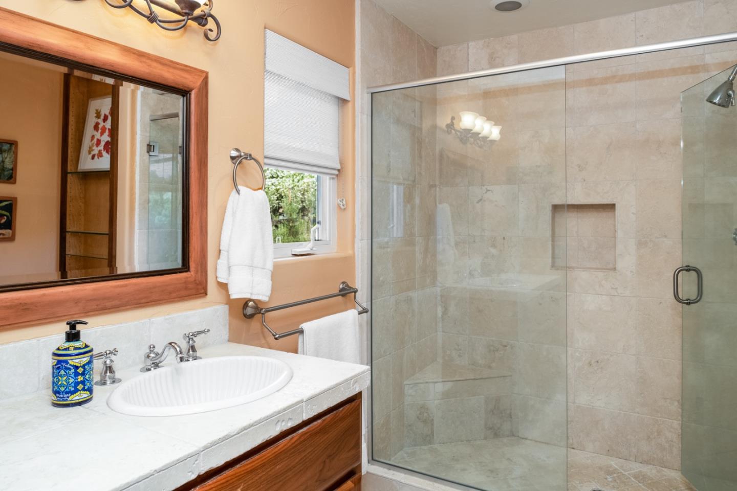 27835 Mesa Del Toro Road Salinas, CA 93908 - Photo 44 of 44 a bathroom with a sink and a mirror