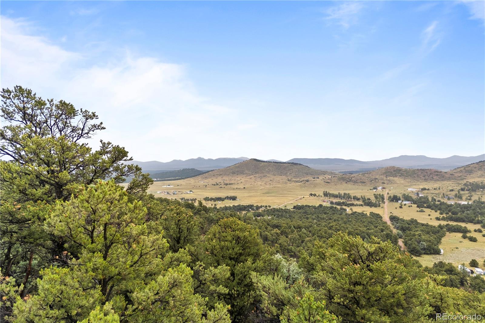 2125 J Path Cotopaxi, CO 81223 - Photo 2 of 12 a view of a mountain in the distance in a forest