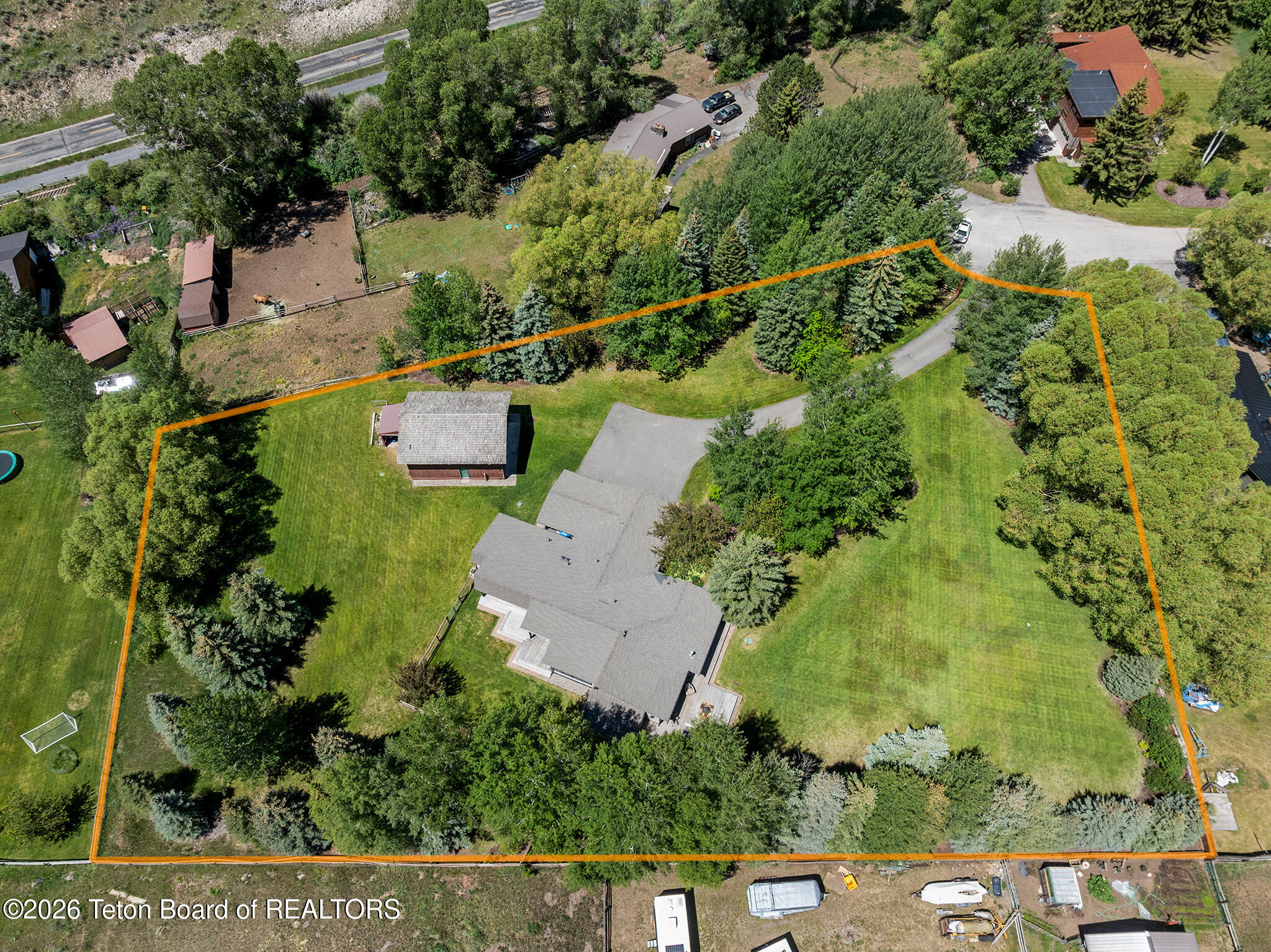 3650 North Meadow Road Jackson, WY 83001 - Photo 59 of 66 Aerial