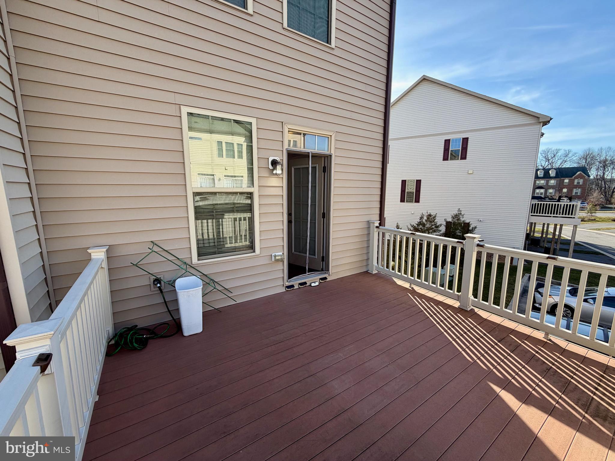 7729 Duncannon Lane Hanover, MD 21076 - Photo 26 of 26 a view of outdoor space with deck and furniture