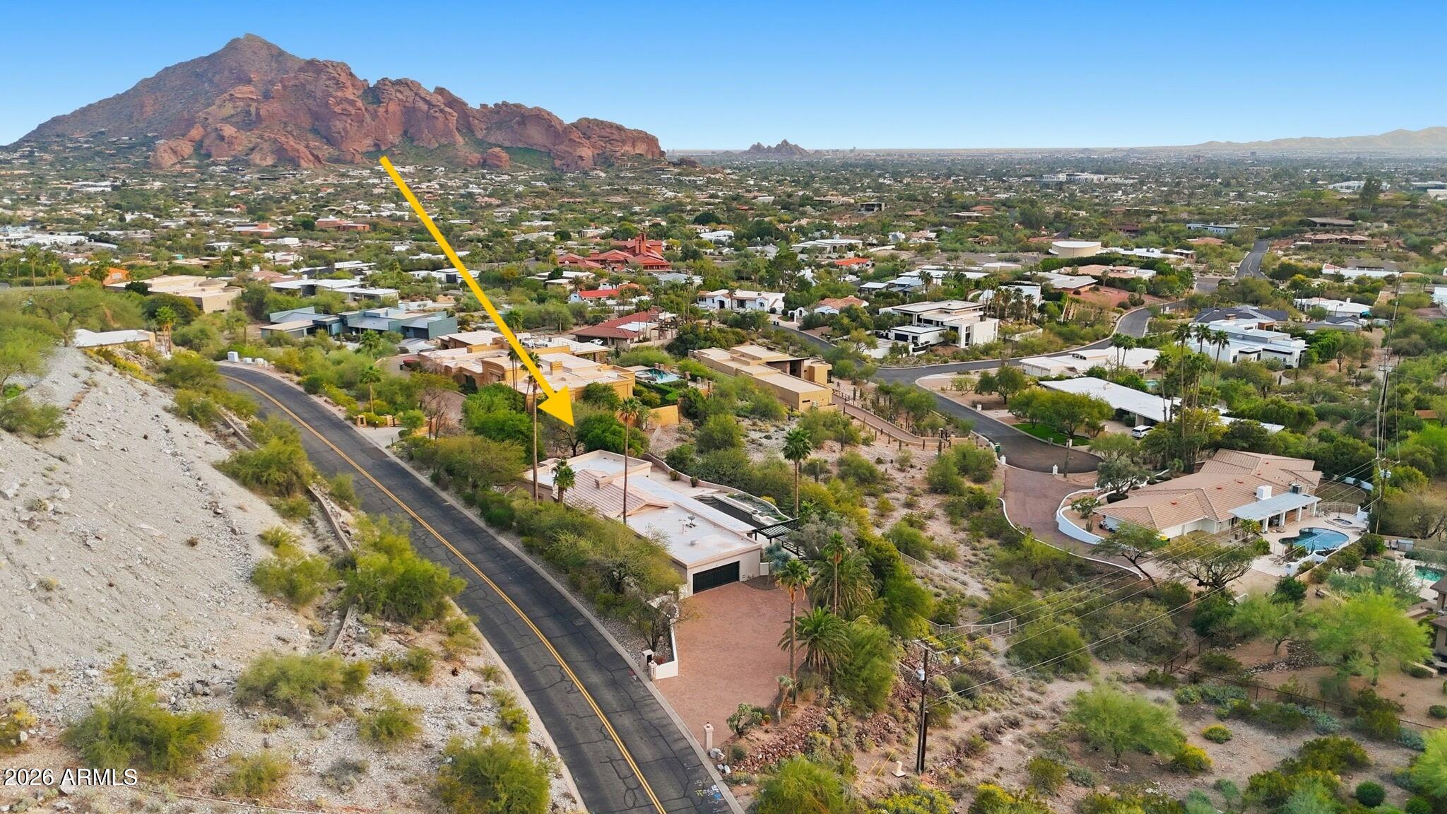 4021 East Lamar Road, Unit 27 Paradise Valley, AZ 85253 - Photo 3 of 10 003_Aerial View