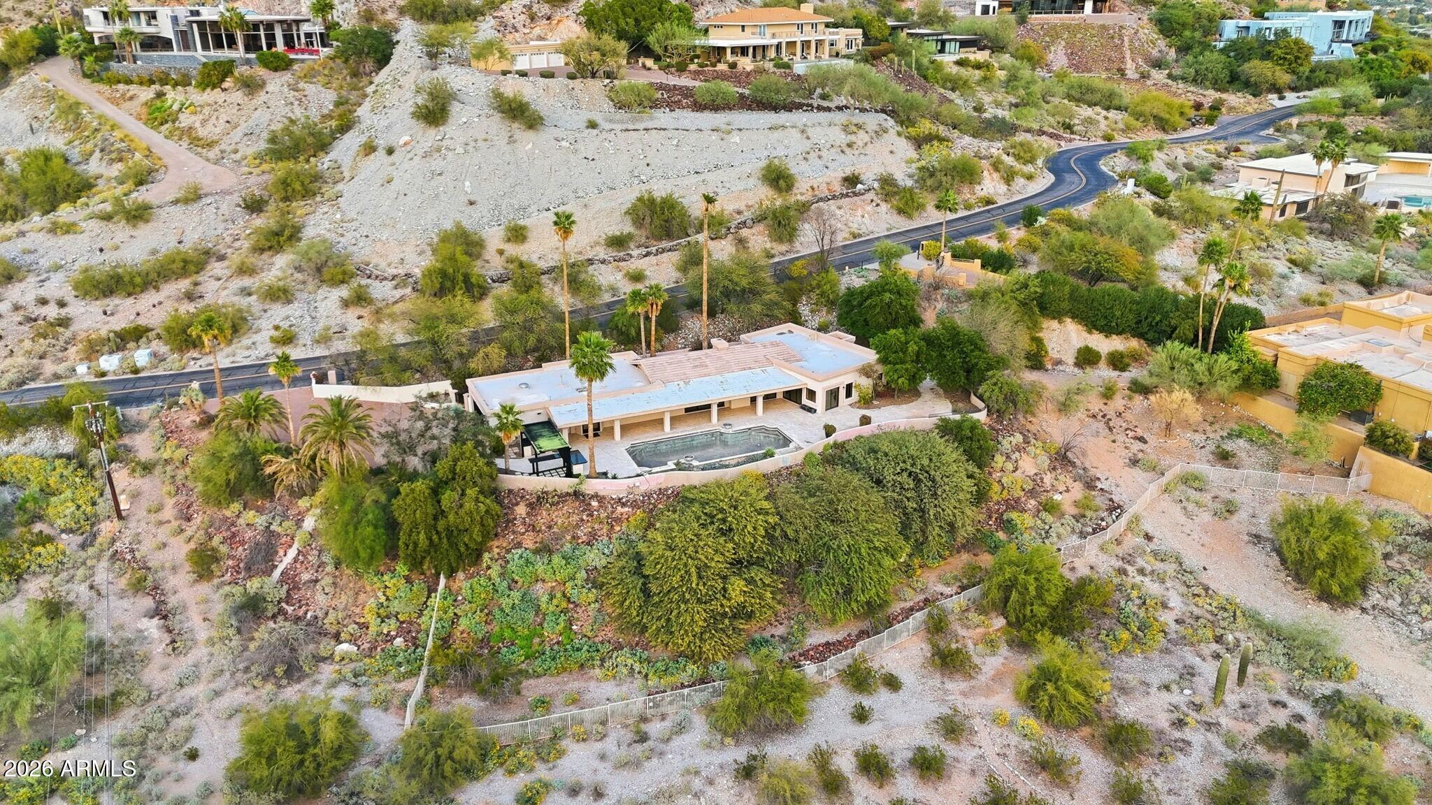 4021 East Lamar Road, Unit 27 Paradise Valley, AZ 85253 - Photo 7 of 10 007_Aerial View