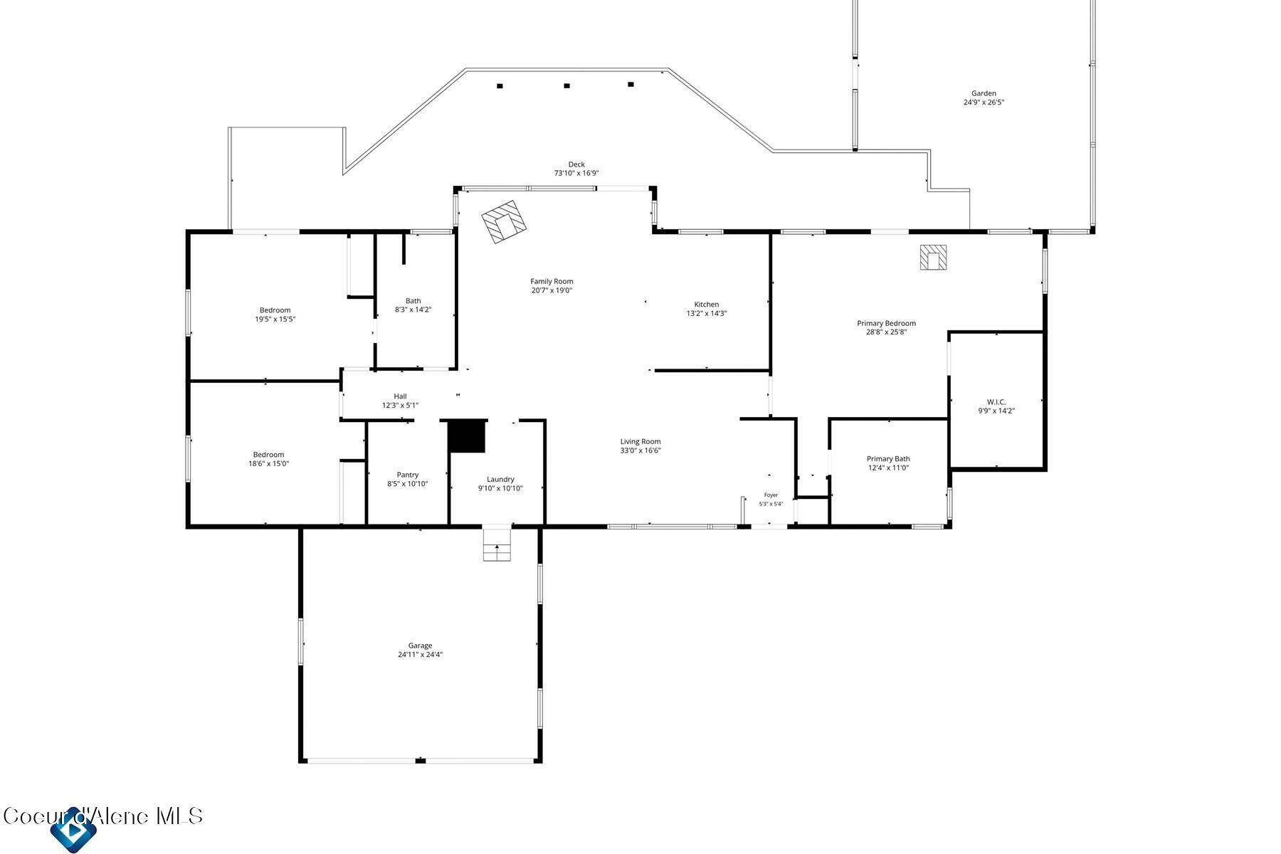 218 Topaz Trail Sandpoint, ID 83864 - Photo 70 of 70 Spacious Split Floor Plan