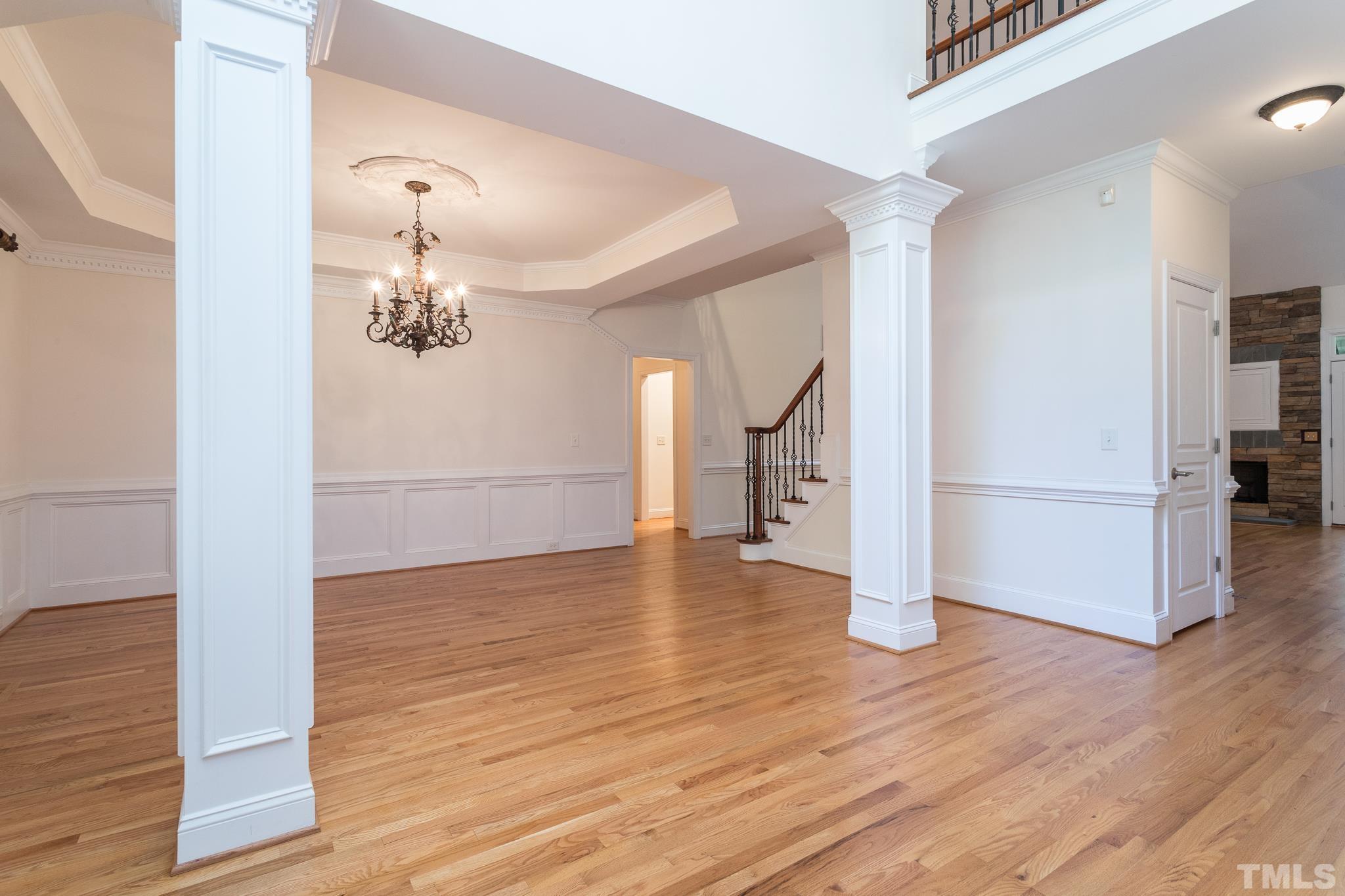 11625 John Allen Road Raleigh, NC 27614 - Photo 24 of 30 a view of empty room with wooden floor