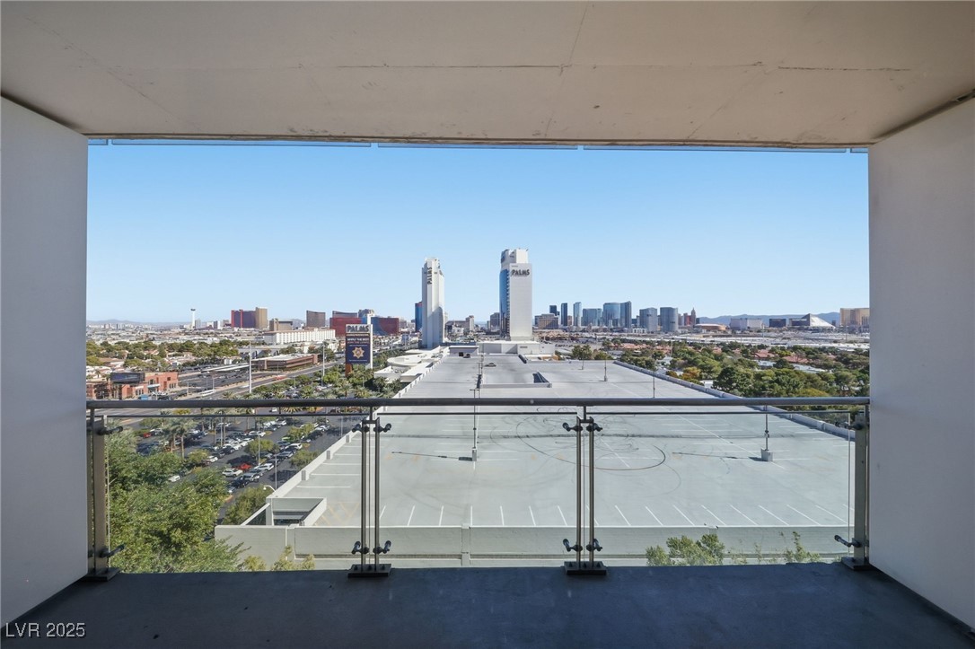 4381 West Flamingo Road, Unit 11308 Las Vegas, NV 89103 - Photo 16 of 26 Balcony with a skyline view