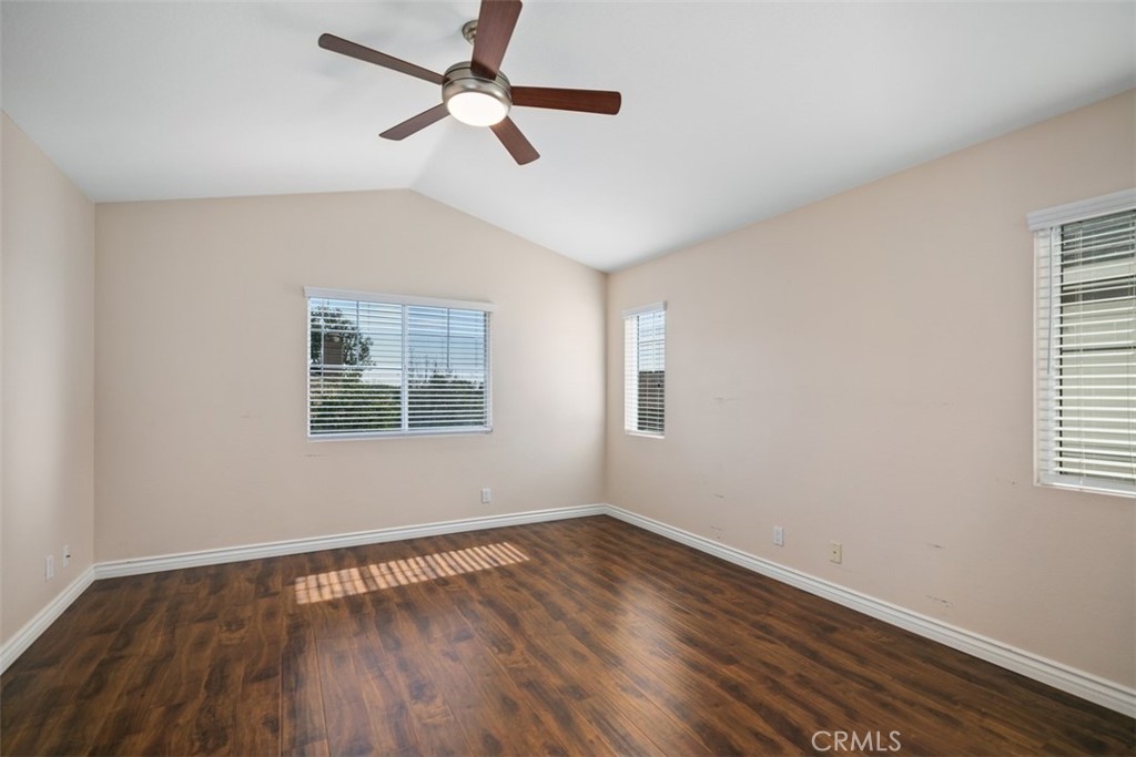 9 Acorn Ridge Rancho Santa Margarita, CA 92688 - Photo 29 of 39 Here is a view of the primary bedroom complete with a ceiling fan