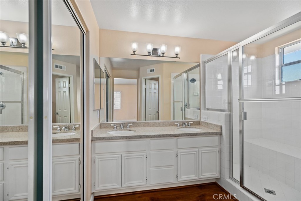9 Acorn Ridge Rancho Santa Margarita, CA 92688 - Photo 31 of 39 Here is a view of the primary bathroom complete with dual sinks