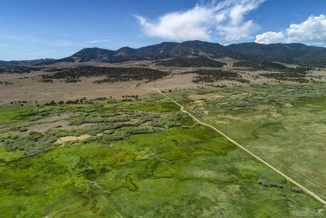 a view of a lake with a mountain
