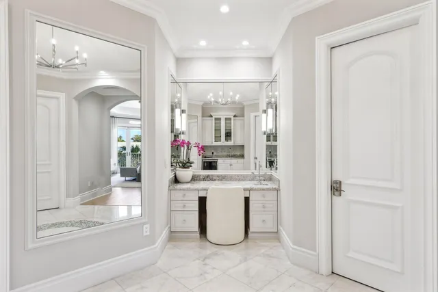 a view of a city with tall buildings