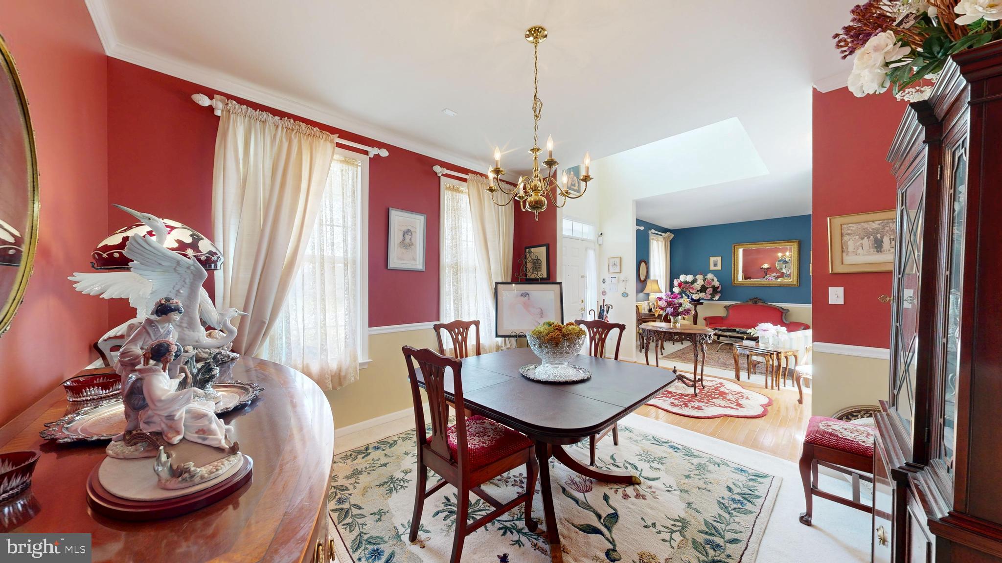 110 Masters Lane Magnolia, DE 19962 - Photo 18 of 65 a view of a dining room with furniture and chandelier