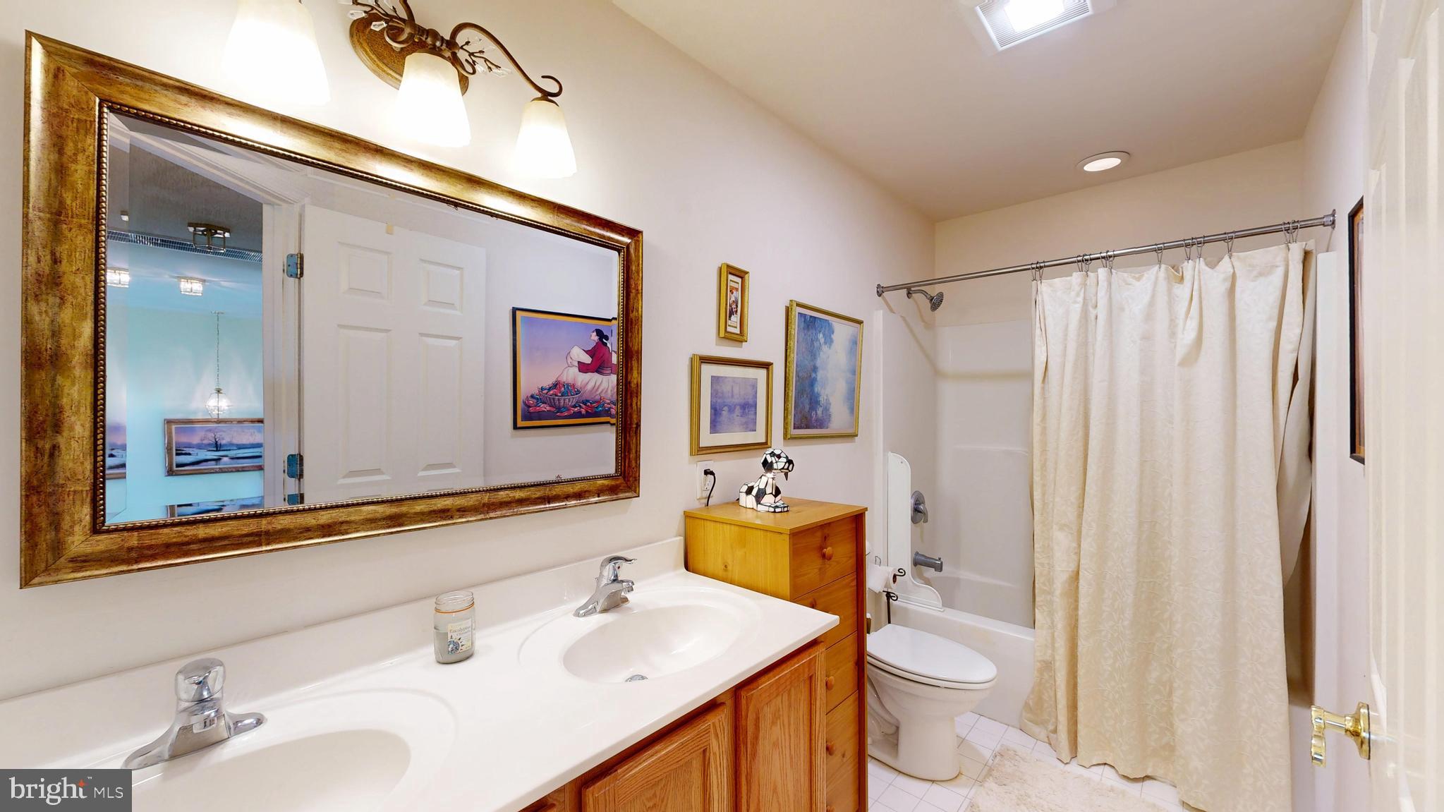110 Masters Lane Magnolia, DE 19962 - Photo 48 of 65 a bathroom with a sink vanity mirror and toilet