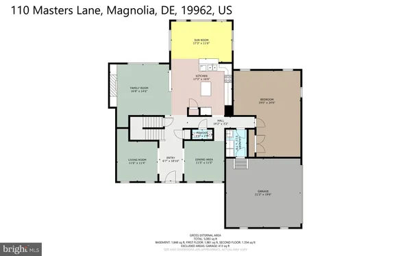 $525,000 | 110 Masters Lane, Magnolia, DE 19962
