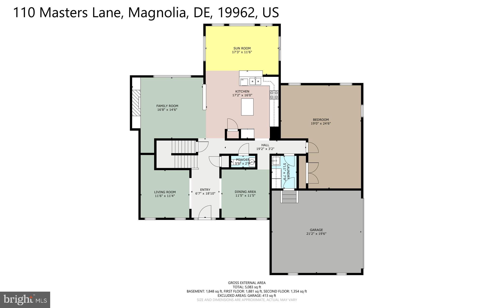 110 Masters Lane Magnolia, DE 19962 - Photo 64 of 65 a picture of a floor plan