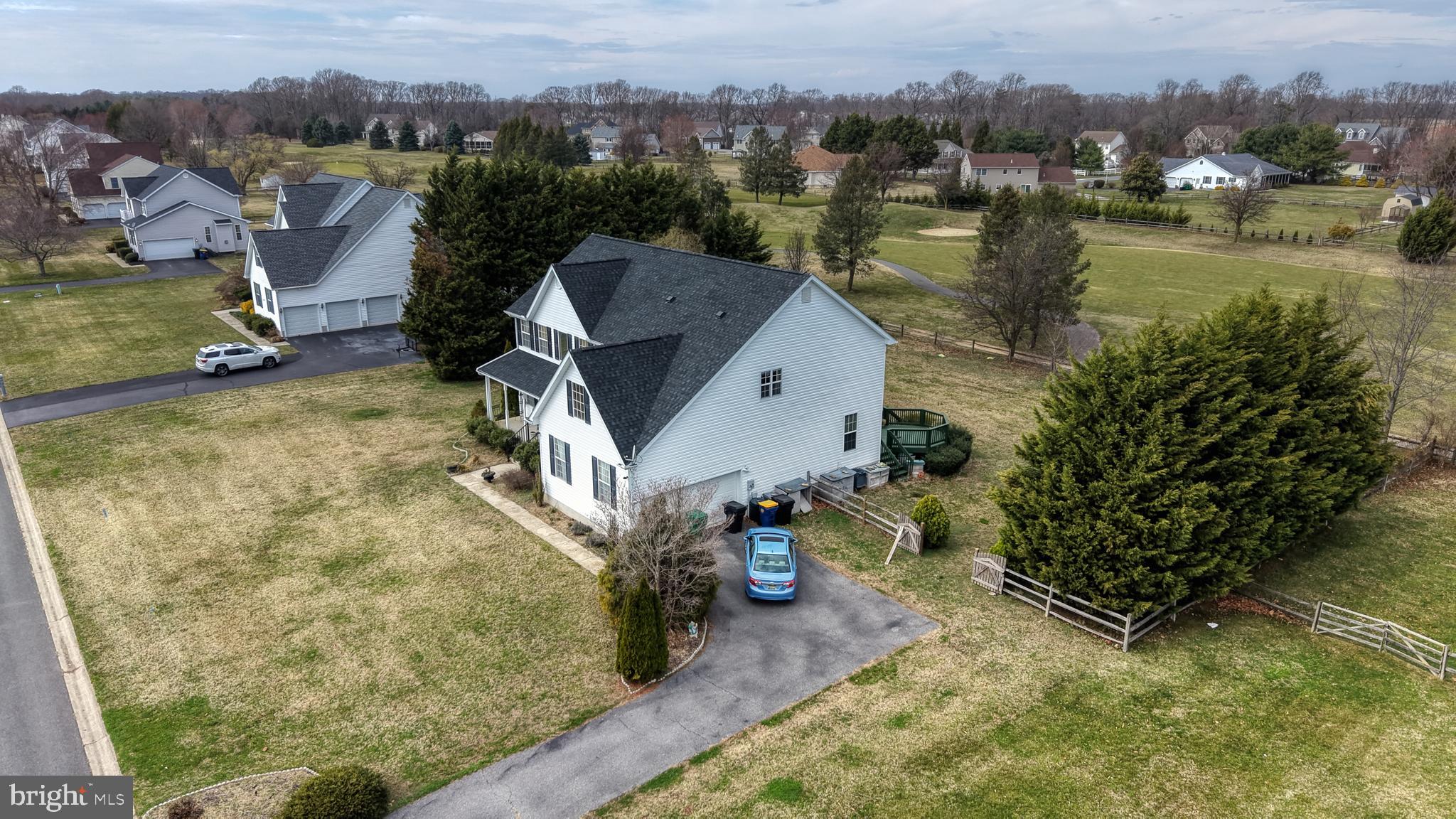 110 Masters Lane Magnolia, DE 19962 - Photo 10 of 65 an aerial view of residential houses with outdoor space and river