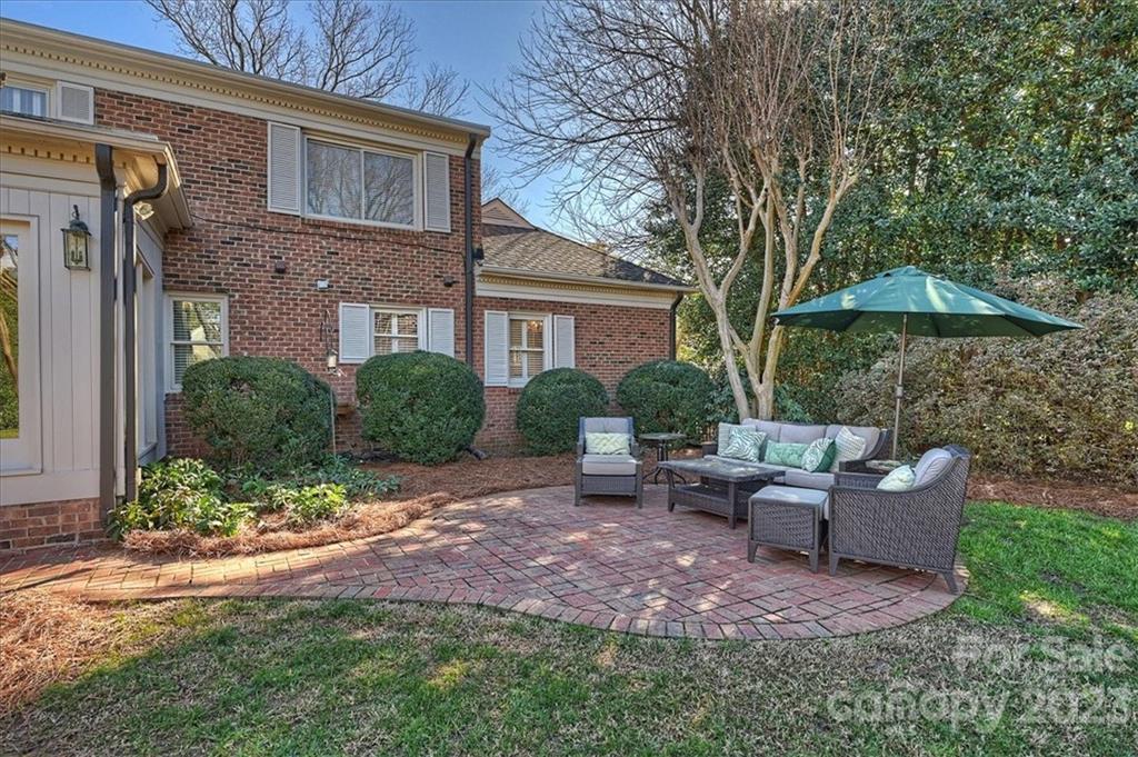 3724 Merrifield Road Charlotte, NC 28211 - Photo 47 of 48 a view of a house with backyard and sitting area