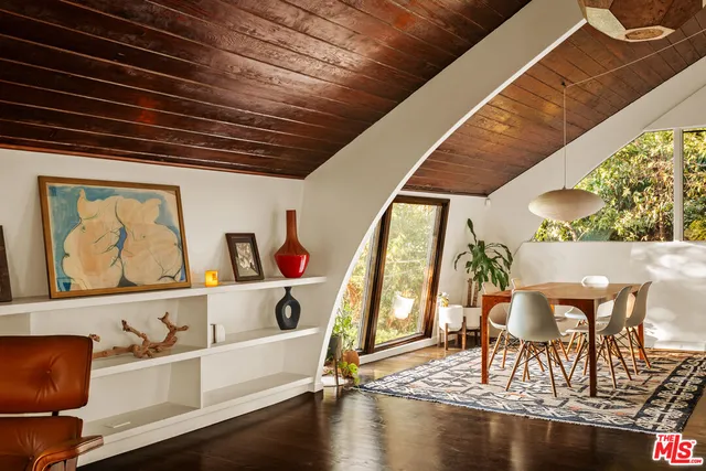 a view of furniture and with window