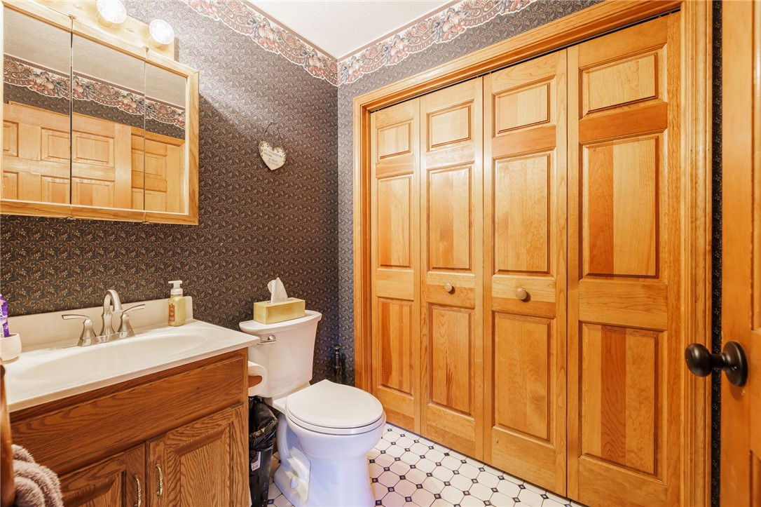 1950 Dow Road Piffard, NY 14533 - Photo 28 of 40 first floor half bath and laundry