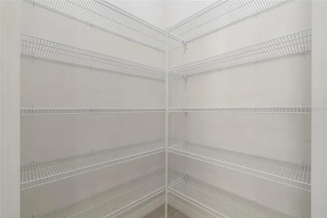 a view of a closet
