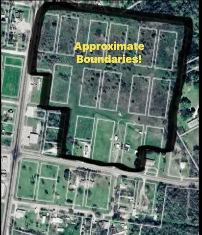 a front view of a building with street