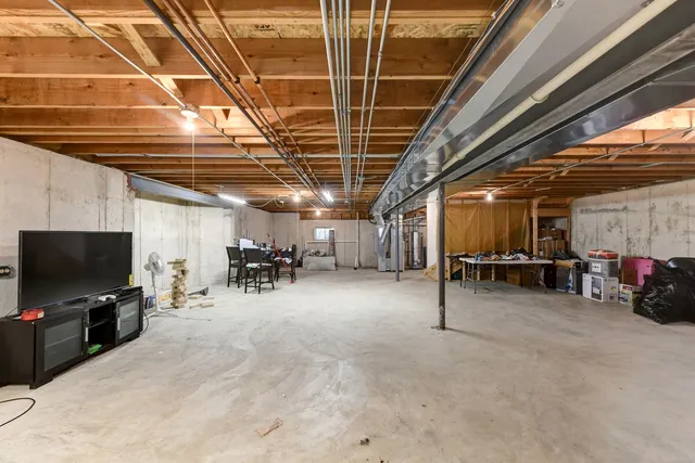 a view of a bike garage