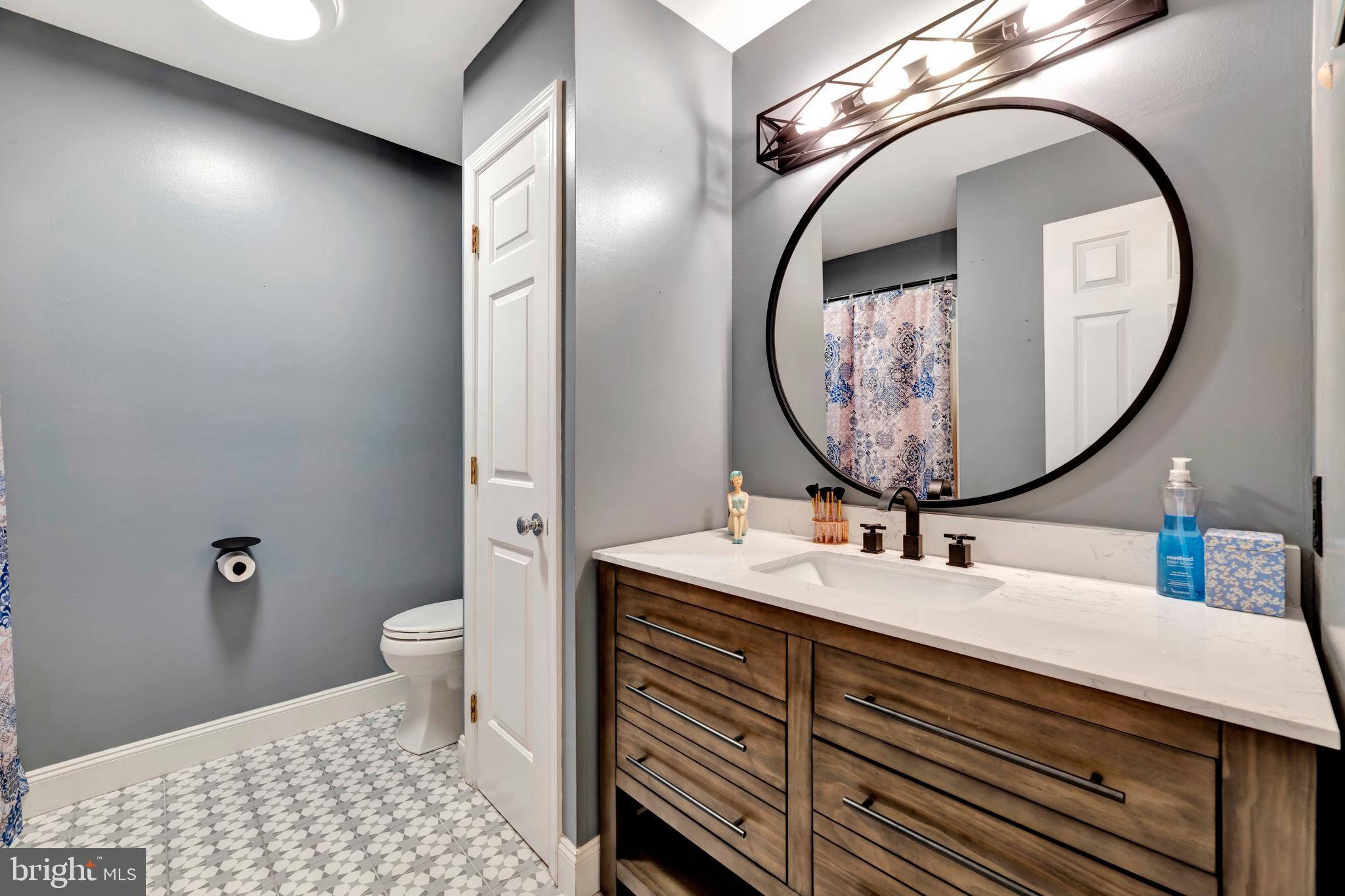29 Southampton Parish Road Landenberg, PA 19350 - Photo 32 of 56 a bathroom with a sink and a mirror