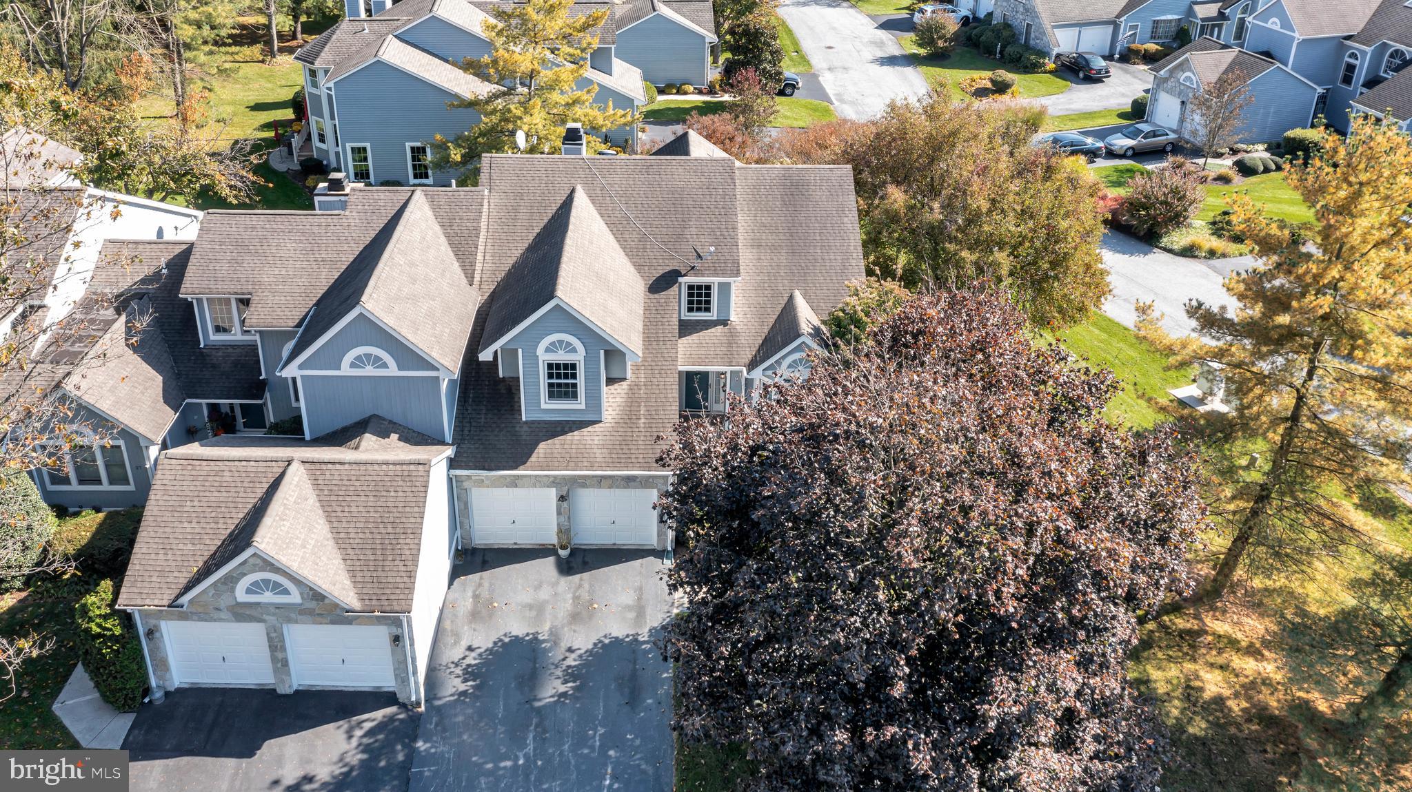 29 Southampton Parish Road Landenberg, PA 19350 - Photo 51 of 56 an aerial view of a house with swimming pool and sitting area