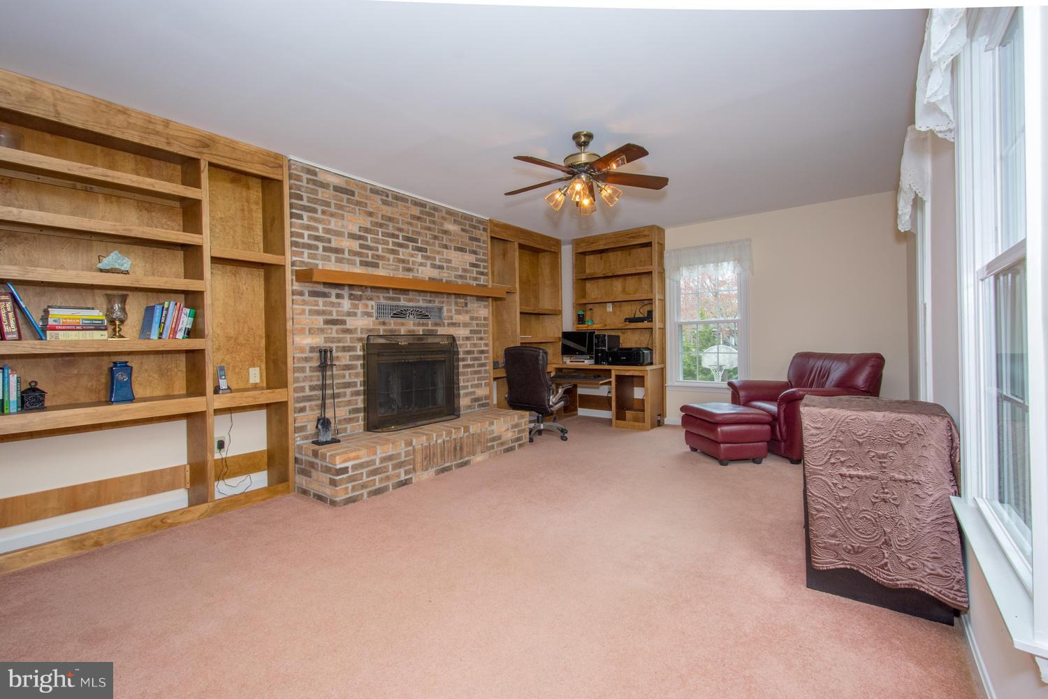 1156 Bacon Ridge Road Crownsville, MD 21032 - Photo 9 of 29 Study/Private Home Office with Fireplace