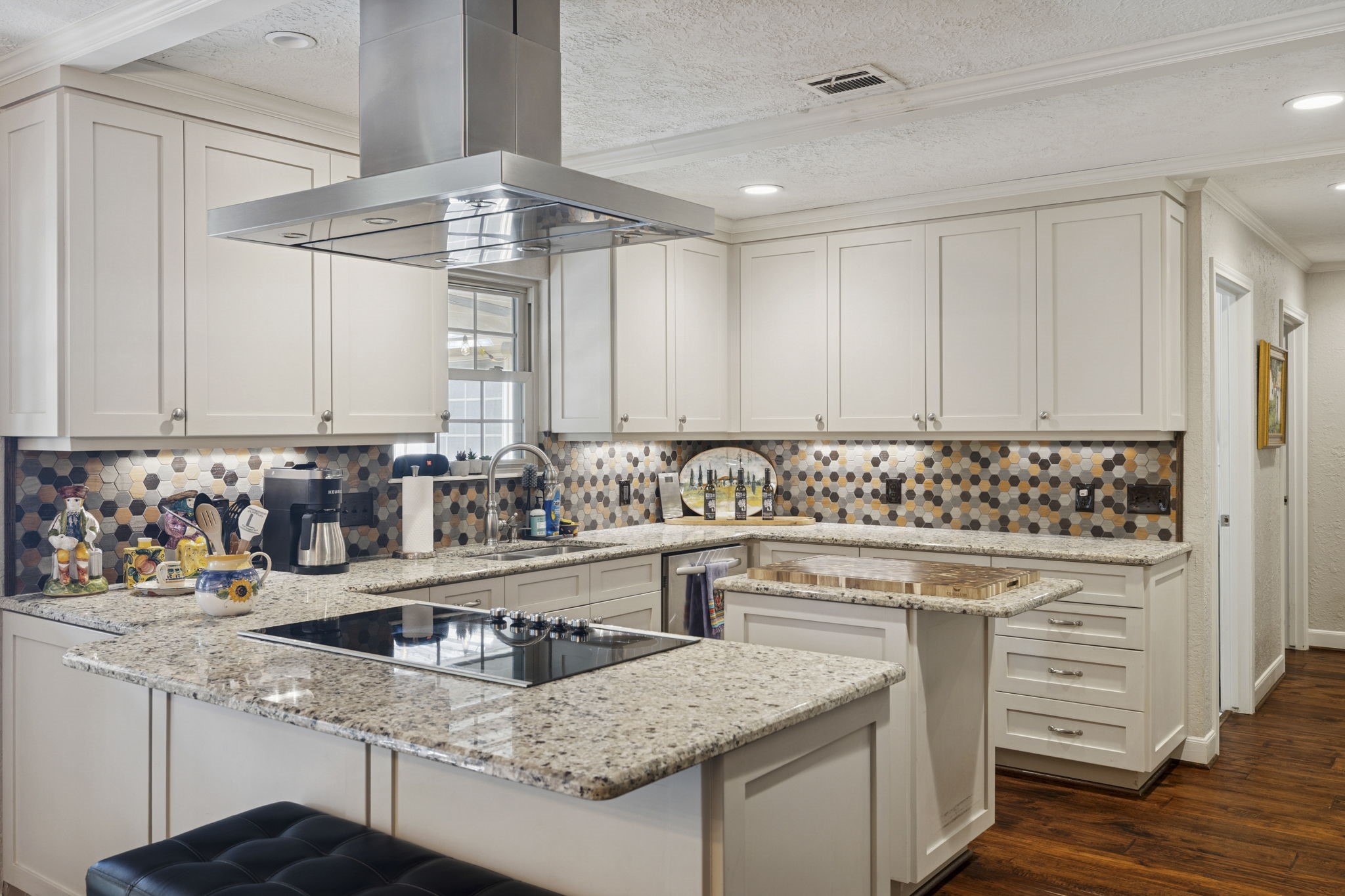 13835 Jarvis Road Cypress, TX 77429 - Photo 9 of 24 a kitchen with stainless steel appliances granite countertop a sink stove and cabinets