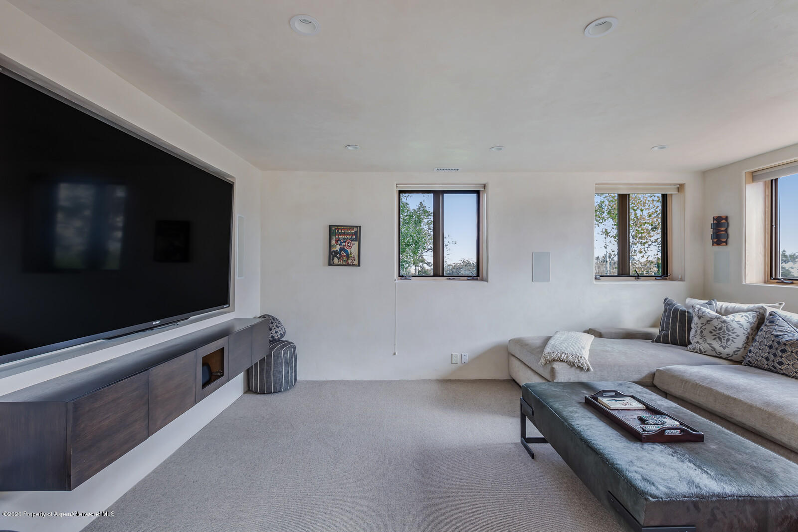 475 County Road 112 Carbondale, CO 81623 - Photo 25 of 53 a living room with furniture and a flat screen tv