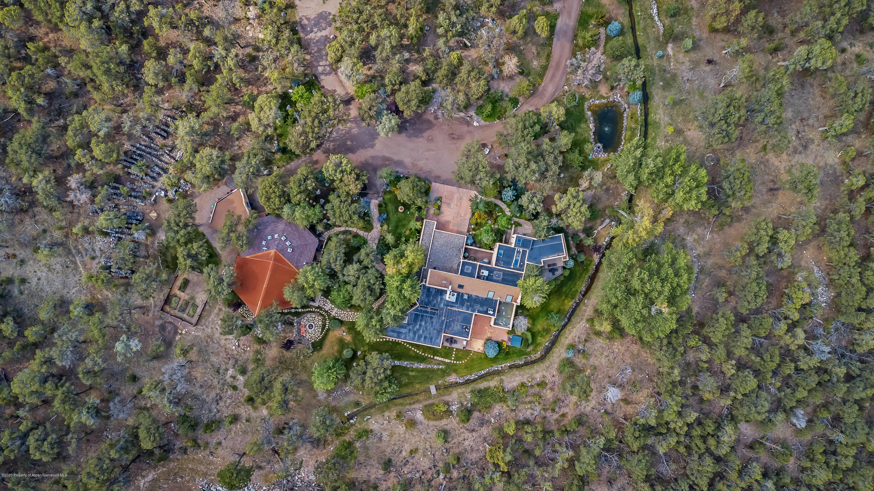 475 County Road 112 Carbondale, CO 81623 - Photo 3 of 53 an aerial view of residential houses with outdoor space