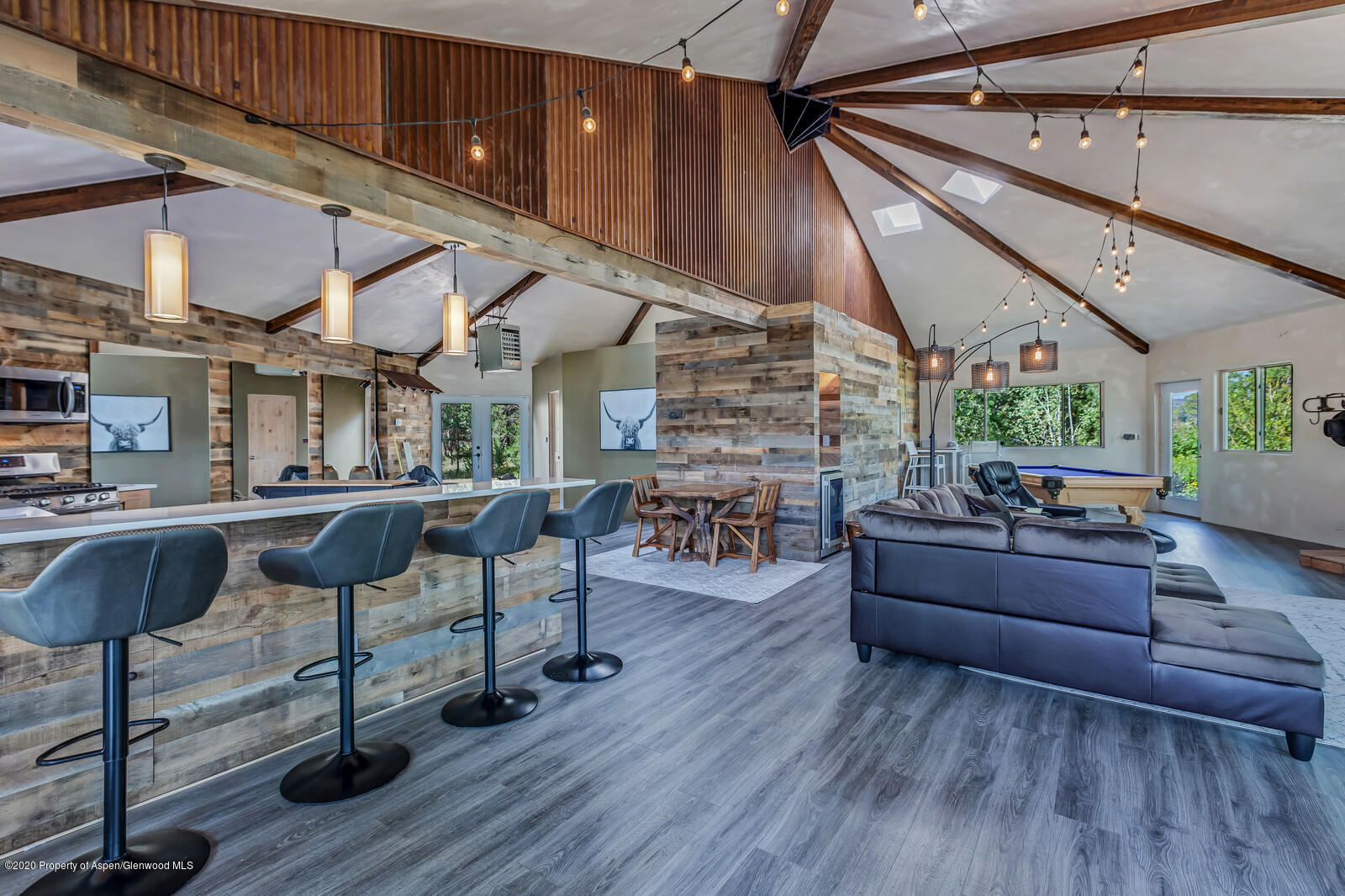 475 County Road 112 Carbondale, CO 81623 - Photo 31 of 53 a living room with lots of furniture and wooden floors