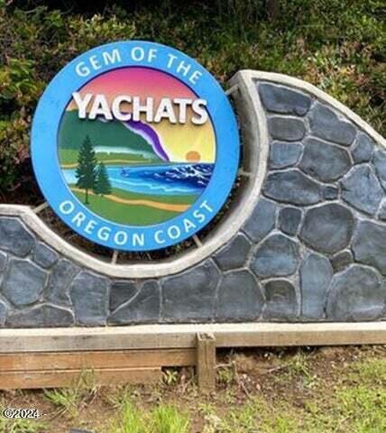 2400 Elk Mountain Road Yachats, OR 97498 - Photo 11 of 11 Yachats sign