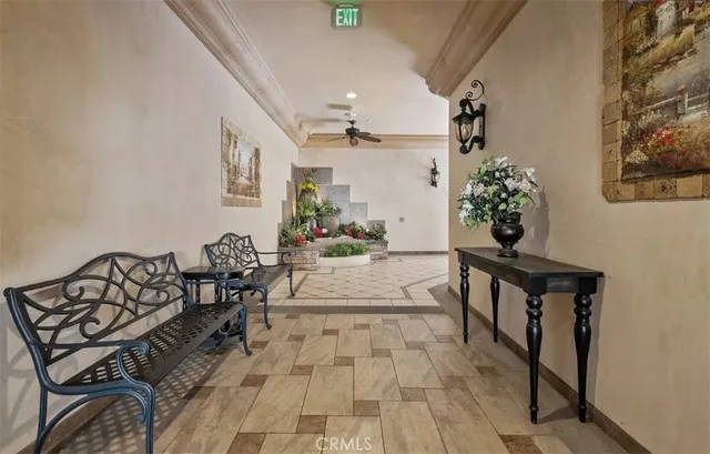 a car parked in front of a building