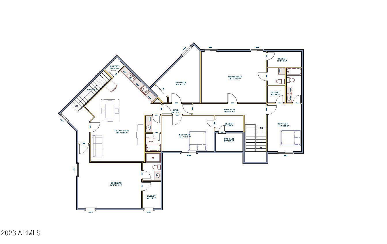 2060 East Quartz Street Mesa, AZ 85213 - Photo 63 of 63 Floor Plan 2nd Floor