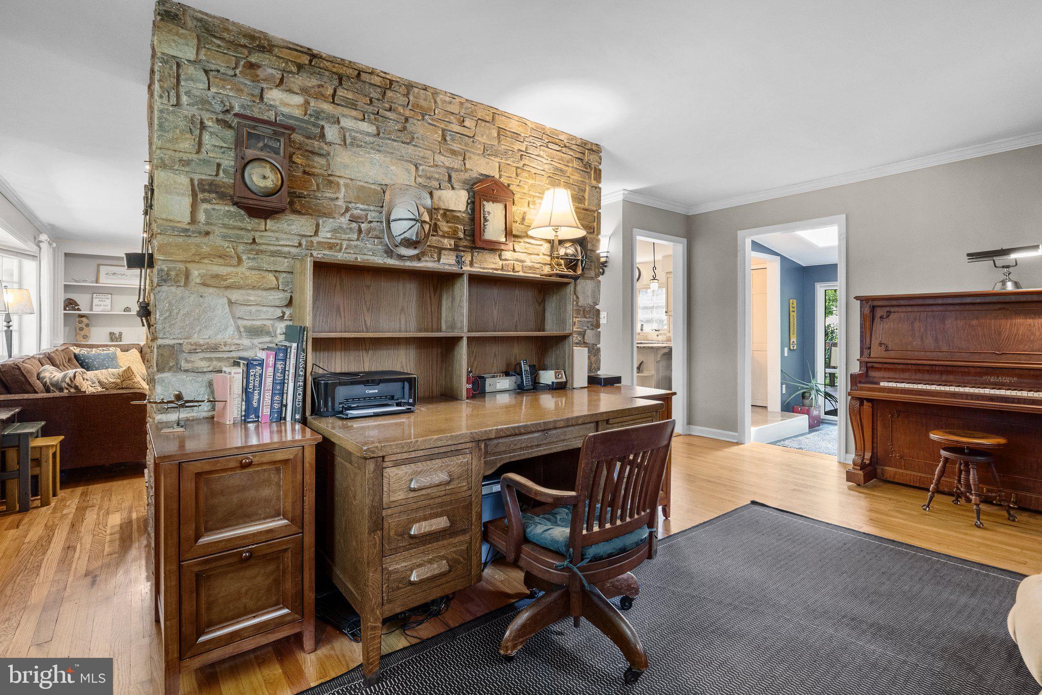 1313 Moon Drive Yardley, PA 19067 - Photo 11 of 56 a view of a workspace with furniture