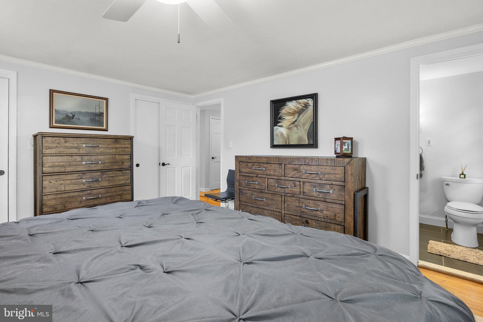 1313 Moon Drive Yardley, PA 19067 - Photo 28 of 56 a view of an empty room with brick wall and closet