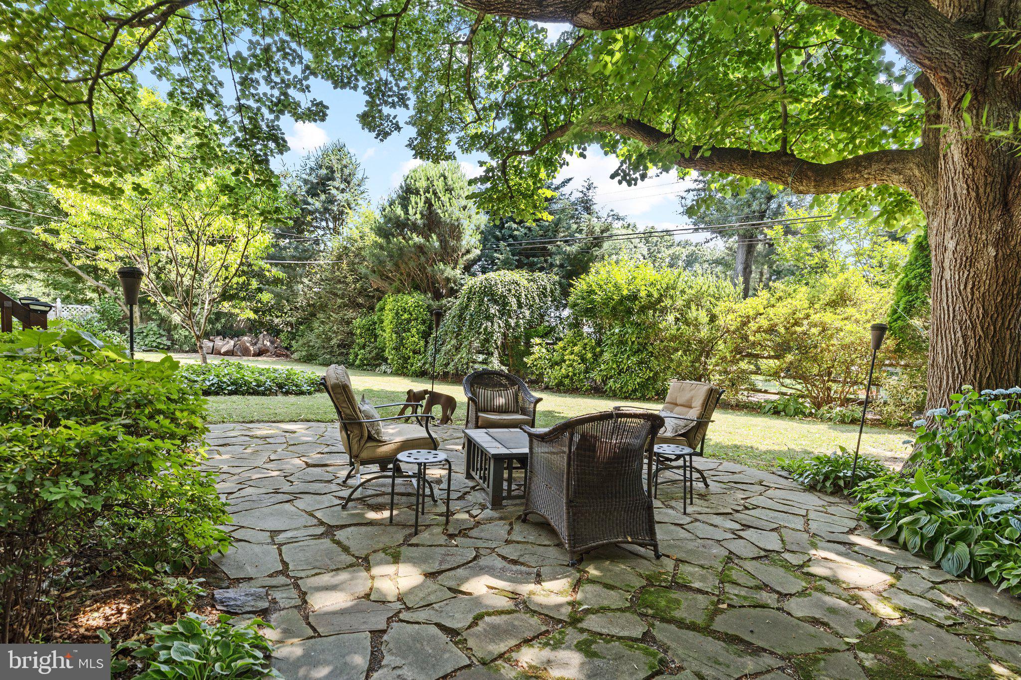1313 Moon Drive Yardley, PA 19067 - Photo 50 of 56 a view of a chairs and table in the patio